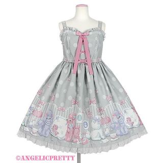 アンジェリックプリティー(Angelic Pretty)のlovely poodle JSK＋KC(ひざ丈ワンピース)