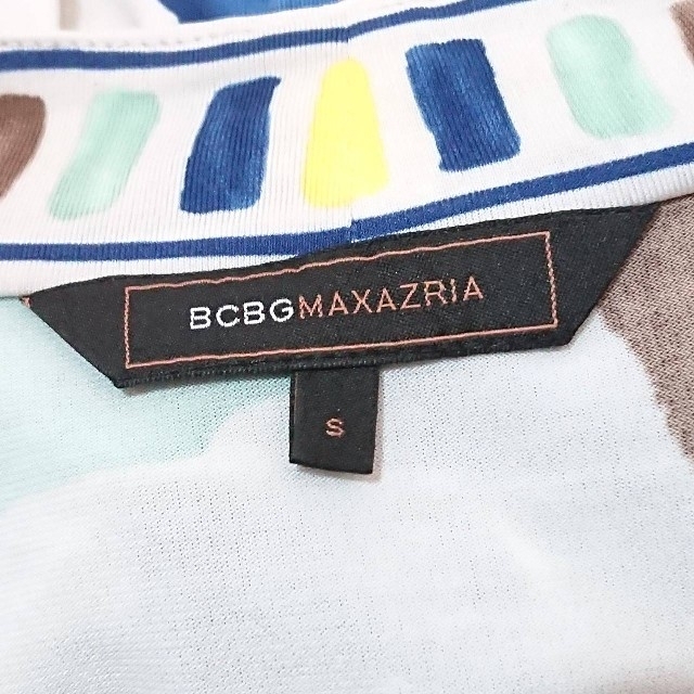 BCBGMAXAZRIA(ビーシービージーマックスアズリア)のBCBGMAXAZRIA ビーシービージー カットソー マルチ レディースのトップス(カットソー(半袖/袖なし))の商品写真