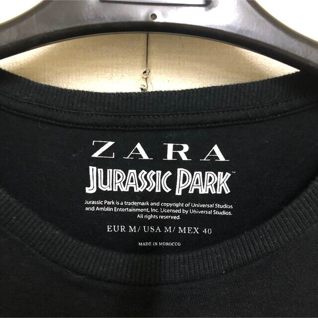 ZARA(ザラ)のZARA ジュラシックパーク メンズのトップス(Tシャツ/カットソー(半袖/袖なし))の商品写真