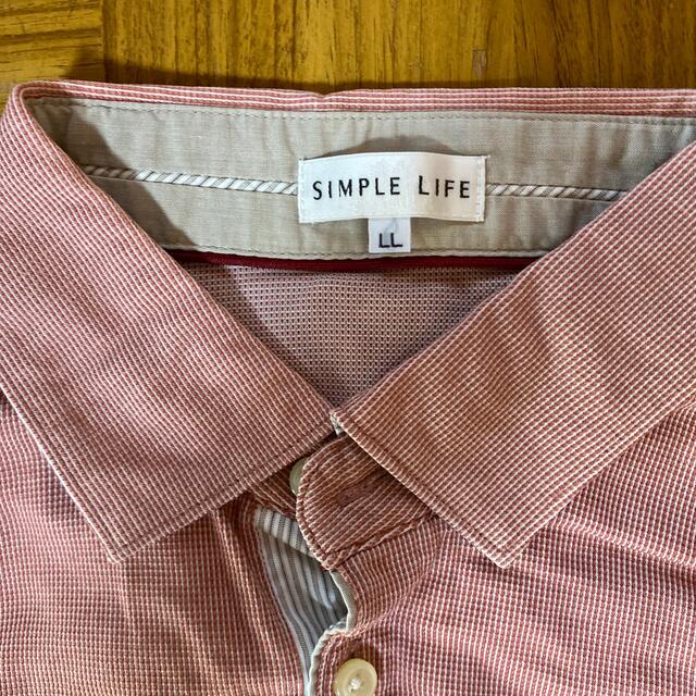 SIMPLE LIFE(シンプルライフ)の長袖シャツ メンズのトップス(シャツ)の商品写真