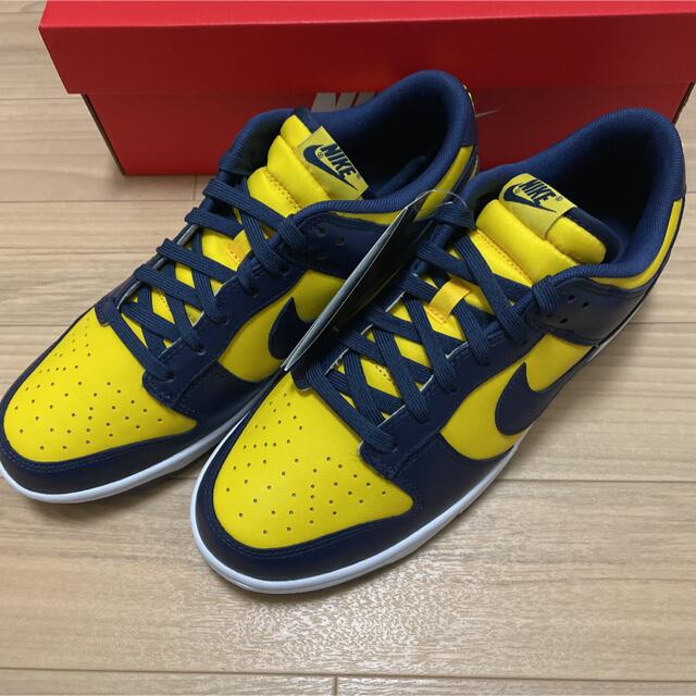 NIKE(ナイキ)の新品 28cm NIKE DUNK LOW RETRO MICHIGAN ダンク メンズの靴/シューズ(スニーカー)の商品写真