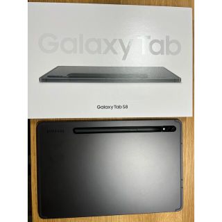 Galaxy Tab S8 Wi-Fi128GB香港版英語配列キーボード　セット(タブレット)