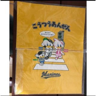 チバロッテマリーンズ(千葉ロッテマリーンズ)の千葉ロッテマリーンズ キャラクター ランドセルカバー ② 非売品 レア(ノベルティグッズ)