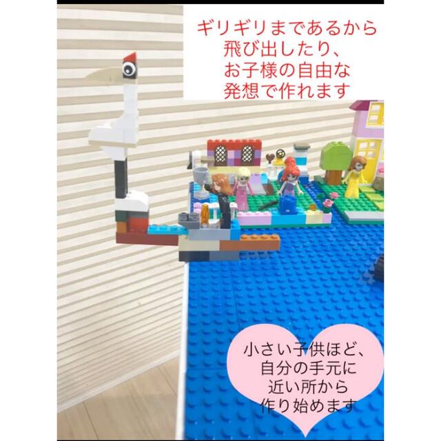 椅子付き❤️グレー◼︎収納ボックス2つ◼︎レゴ テーブル★LEGO ◼︎ キッズ/ベビー/マタニティのおもちゃ(知育玩具)の商品写真