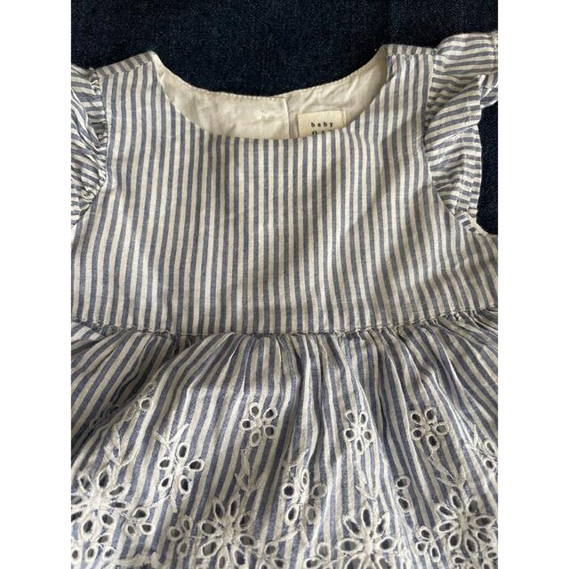 babyGAP(ベビーギャップ)のbabyGap ワンピース　夏用3-6M キッズ/ベビー/マタニティのベビー服(~85cm)(ワンピース)の商品写真