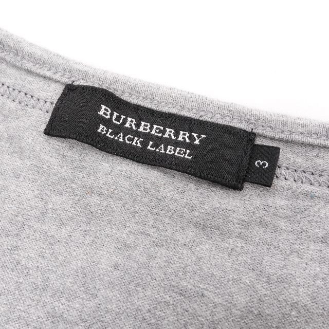 BURBERRY(バーバリー)のBURBERRY バーバリー　Tシャツ　メンズ　ブラック/グレー メンズのトップス(Tシャツ/カットソー(半袖/袖なし))の商品写真