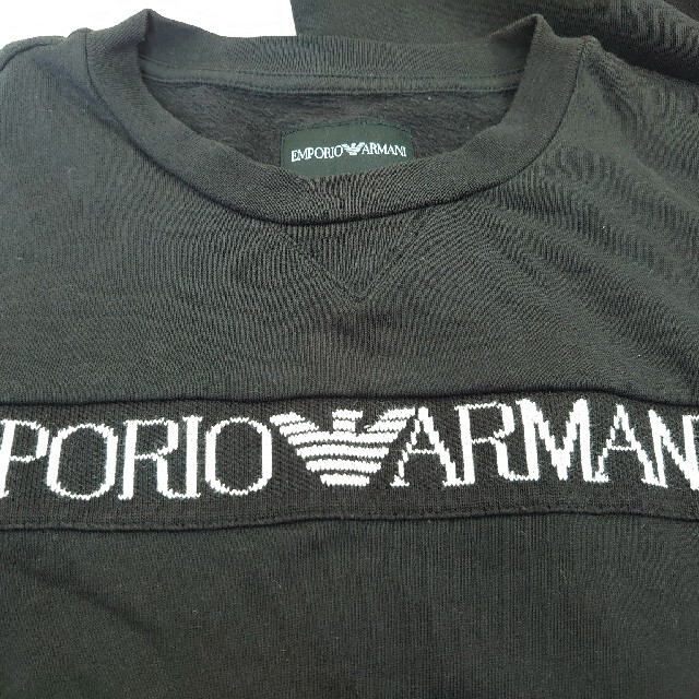 Emporio Armani(エンポリオアルマーニ)のエンポリオアルマーニ154CMスエット上下 キッズ/ベビー/マタニティのキッズ服男の子用(90cm~)(Tシャツ/カットソー)の商品写真
