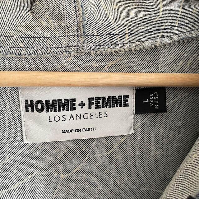 送料込み L HOMME+FEMME オムファムLA アノラックジャケット メンズのジャケット/アウター(その他)の商品写真