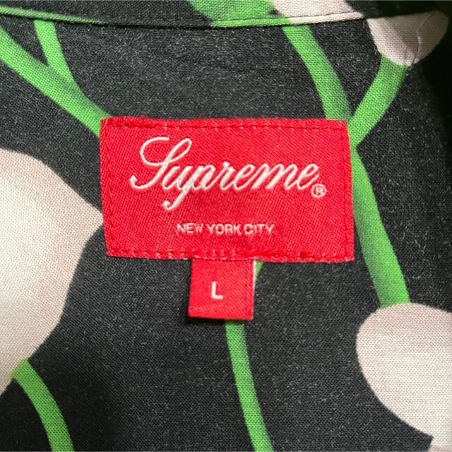 Supreme - Supreme Lily Rayon Shirt Lサイズの通販 by Baaa's Supreme - Supreme Lily Rayon Shirt Lサイズの通販 by Baaa's