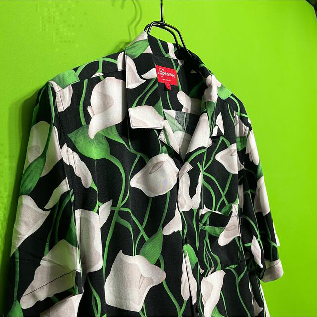 Supreme 18ss Lily Rayon Shirt Sサイズ シャツ