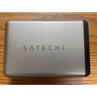 SATECHI 75W DUAL USB-C PD トラベルチャージャー 充電器(バッテリー/充電器)