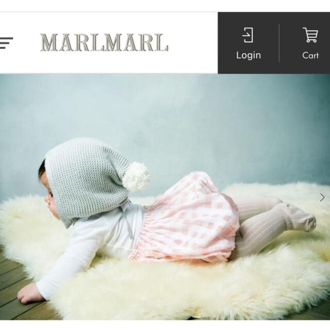 【新品】MARLMARL ブルマ キッズ/ベビー/マタニティのベビー服(~85cm)(パンツ)の商品写真