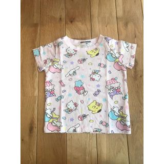 サンリオ(サンリオ)の女の子 ベビー 半袖 Tシャツ サンリオ 80センチ(Ｔシャツ)