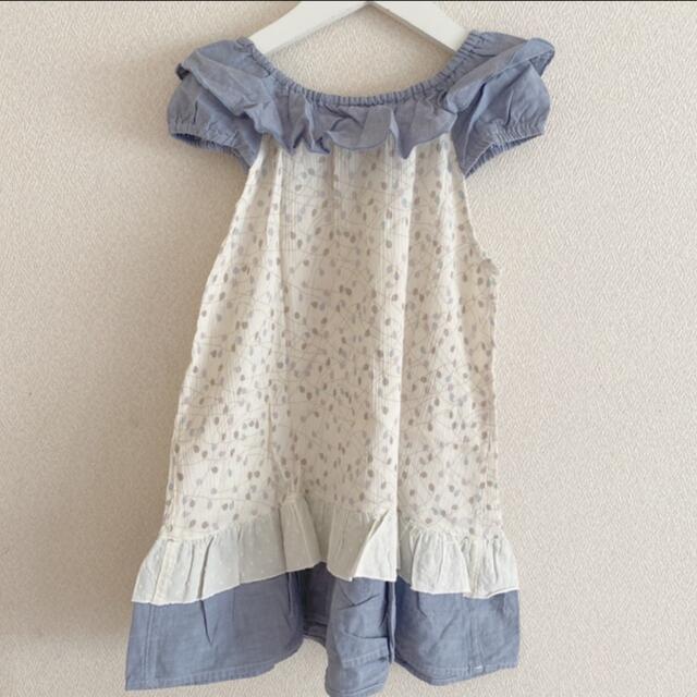 キムラタン(キムラタン)のBiquette   Club ♡ ノースリーブ　トップス　 キッズ/ベビー/マタニティのキッズ服女の子用(90cm~)(ワンピース)の商品写真