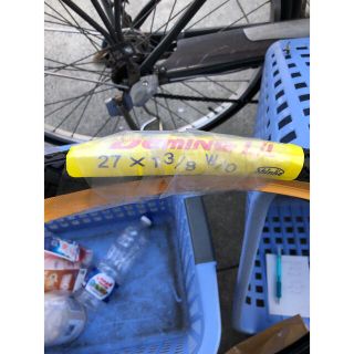 自転車の タイヤ.チューブセット27 1. 3/8(自転車)