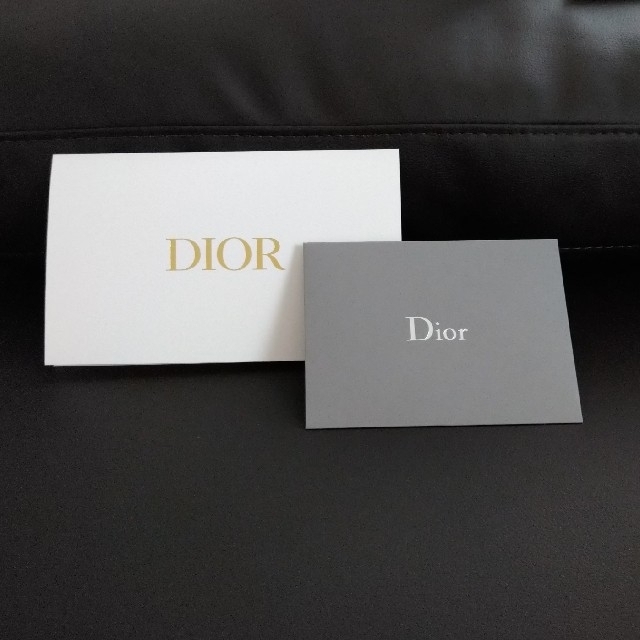 Dior(ディオール)のDior メッセージカード 封筒 インテリア/住まい/日用品のオフィス用品(ラッピング/包装)の商品写真