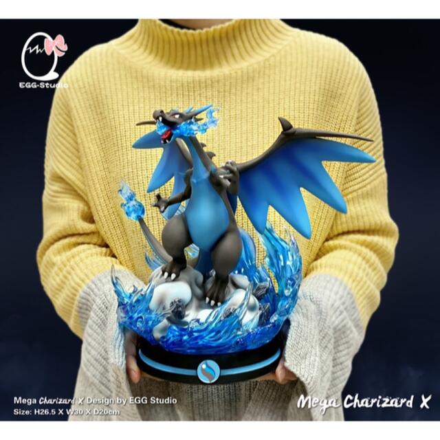 送料無料安い ポケモン - ポケモン メガリザードンX フィギュア