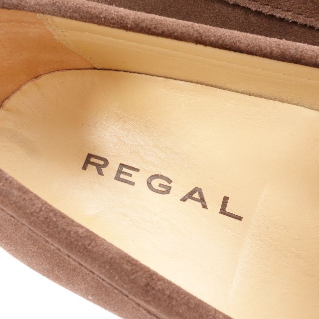 REGAL(リーガル)のREGAL リーガル　スリッポン　メンズ　ブラウン メンズの靴/シューズ(スリッポン/モカシン)の商品写真