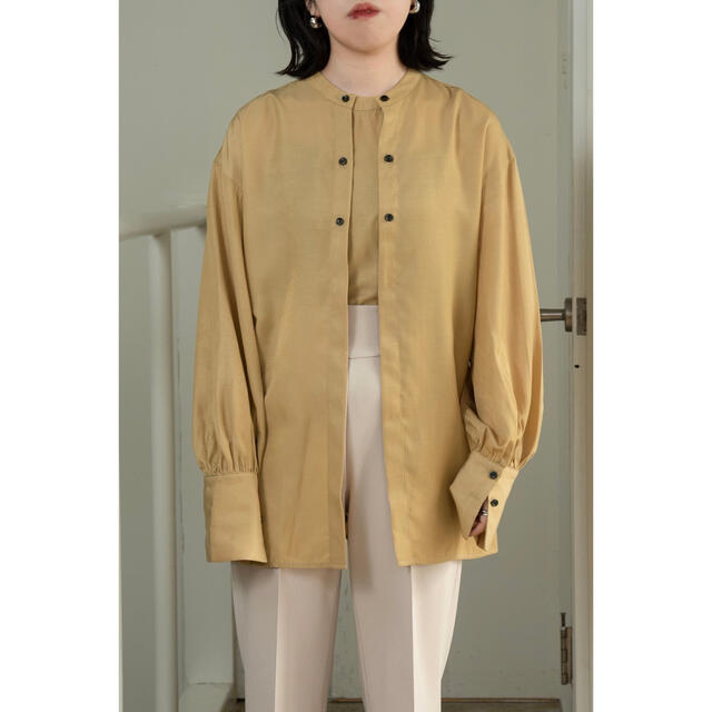 lawgy two line button blouse