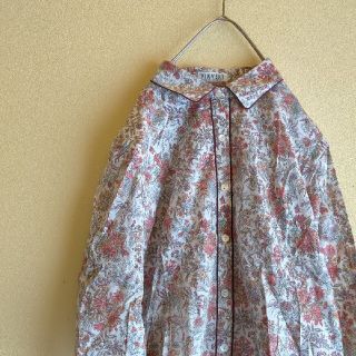 バンベール(VINVERT)の古着屋 VINVERT vintage 花柄 ブラウス(シャツ/ブラウス(長袖/七分))