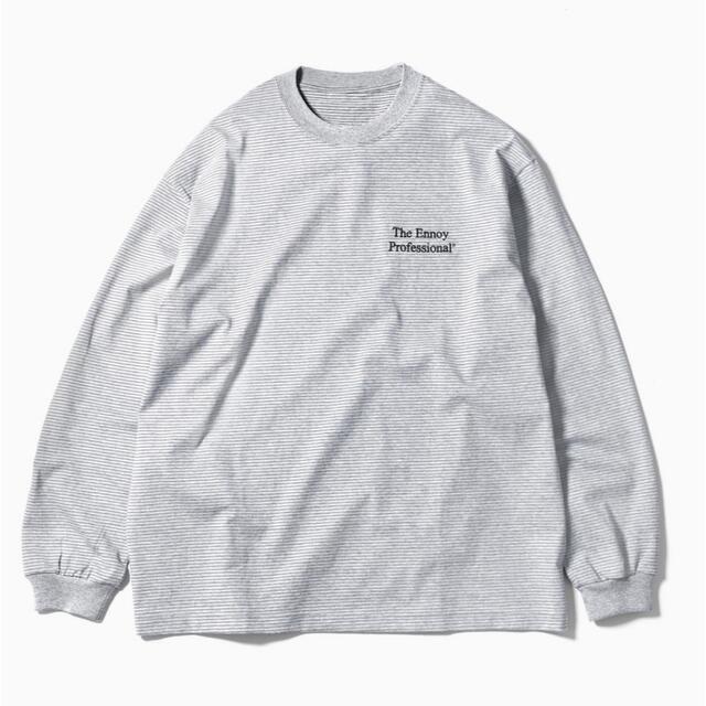 売り出し超高品質 ennoy L/S Border T-Shirt GRAY XL | www.tunalitec.com