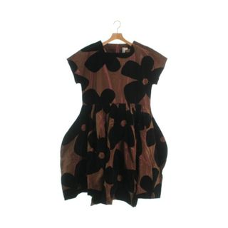 コム デ ギャルソン(COMME des GARCONS) 花柄 ワンピース ひざ丈 ...