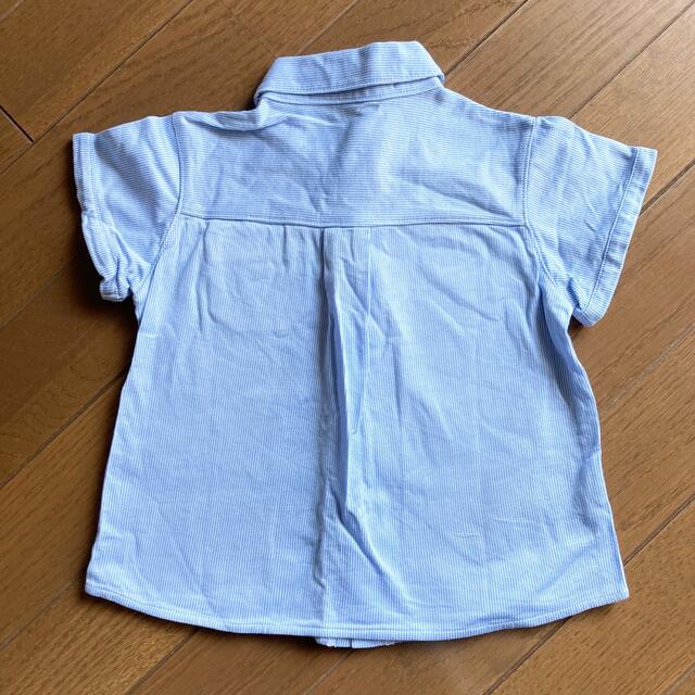 familiar(ファミリア)の美品　ファミリア  半袖シャツ キッズ/ベビー/マタニティのキッズ服男の子用(90cm~)(ブラウス)の商品写真