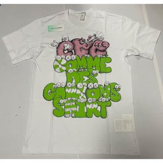 コムデギャルソン(COMME des GARCONS)の新品 COMME des GARÇONS SHIRT × KAWS Tシャツ(Tシャツ/カットソー(半袖/袖なし))