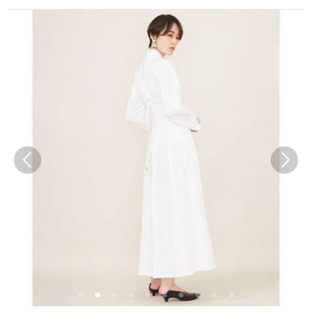 AKIRANAKA(アキラナカ)の【期間限定値下げ】AKIRANAKA コルセットワンピース　18ss レディースのワンピース(ロングワンピース/マキシワンピース)の商品写真