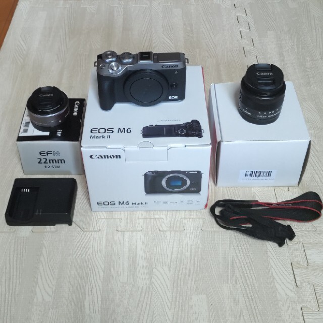 大人気の Canon - Canon EOS Ⅱ パンケーキ&標準ズームレンズセット