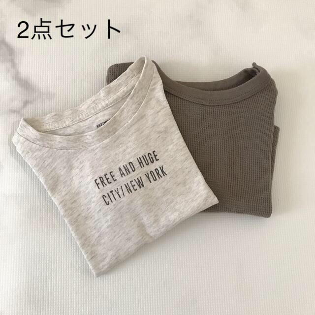 西松屋(ニシマツヤ)の西松屋　Tシャツセット キッズ/ベビー/マタニティのベビー服(~85cm)(シャツ/カットソー)の商品写真