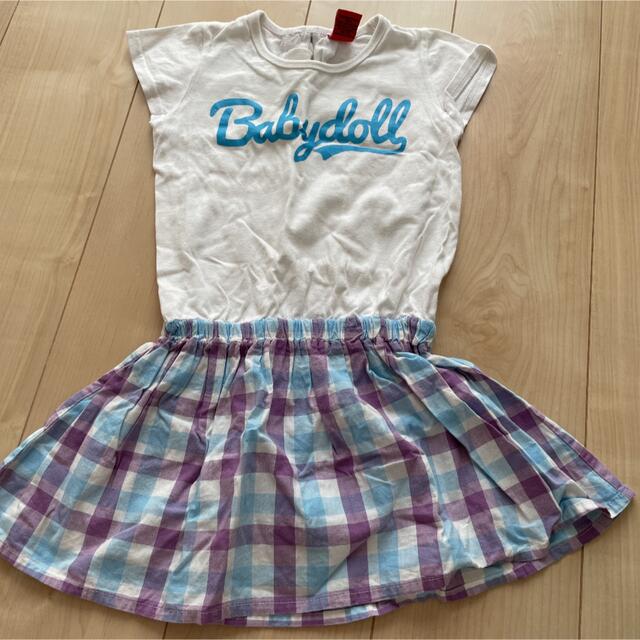 BABYDOLL(ベビードール)のベビードール　ワンピース　110 キッズ/ベビー/マタニティのキッズ服女の子用(90cm~)(ワンピース)の商品写真