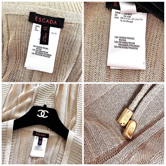 ESCADA - 極綺麗‼️ESCADA エスカーダ ドレープが美しいロング