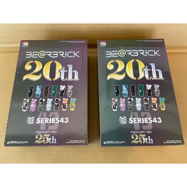 BE@RBRICK SERIES 43 ベアブリック シリーズ43 2BOXベアブリック