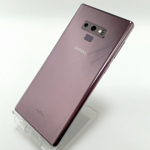 SAMSUNG(サムスン)の♦ ギャラクシーノート 9 本体 ラベンダーパープル SIMフリー 3点セット スマホ/家電/カメラのスマートフォン/携帯電話(スマートフォン本体)の商品写真