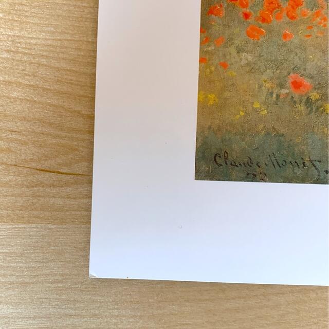 クロード•モネ「Les Coquelicots à Argenteuil」額絵 エンタメ/ホビーの美術品/アンティーク(絵画/タペストリー)の商品写真