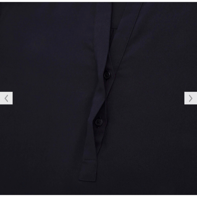 UNIQLO(ユニクロ)のユニクロ　レーヨンスタンドカラーブラウス(七分袖) レディースのトップス(シャツ/ブラウス(長袖/七分))の商品写真