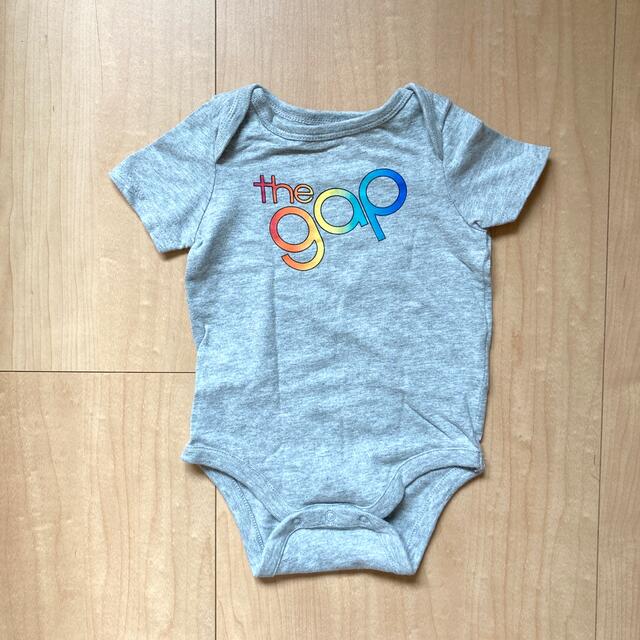 babyGAP(ベビーギャップ)のgapベビー　半袖ロンパース　サイズ60 キッズ/ベビー/マタニティのベビー服(~85cm)(ロンパース)の商品写真