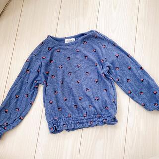 ギャップキッズ(GAP Kids)のGAP ギャップ　ディズニー　ミニー　100 110 長袖　トップス(Tシャツ/カットソー)