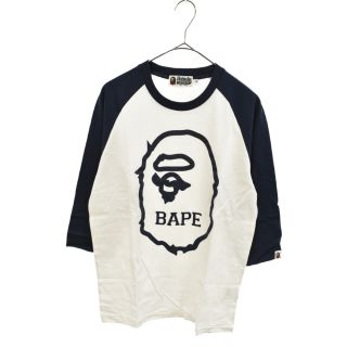 アベイシングエイプ(A BATHING APE)のA BATHING APE アベイシングエイプ 長袖Tシャツ(Tシャツ/カットソー(七分/長袖))