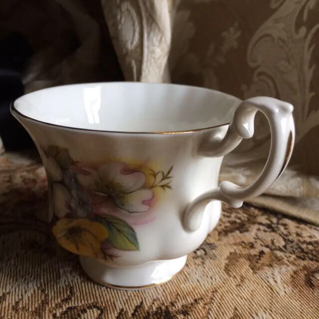 希少品【英国製 】ROYALALBERT  C&S 1客 2