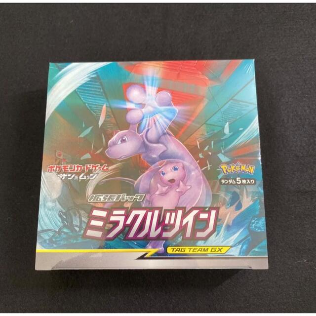 Box/デッキ/パックポケモンカード ミラクルツイン 未開封　7BOX