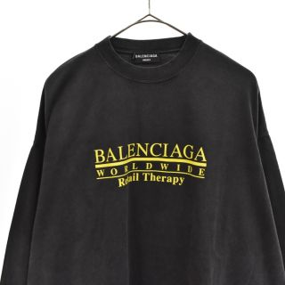 極美品BALENCIAGA/ADIDAS男女兼用長袖T シャツ Mサイズ