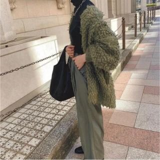 クラネ(CLANE)のclane GLOSS WEAVE TUCK PANTS パンツ(カジュアルパンツ)