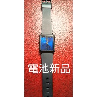 カシオ(CASIO)のチープカシオ CASIO   MQ- 38　ブルー男女兼用　電池4月12日交換済(腕時計(アナログ))