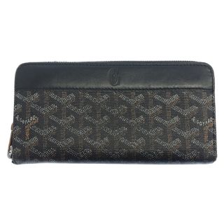 ゴヤール(GOYARD)のGOYARD ゴヤール マティニョンGM ラウンドファスナーロングウォレット 長財布 ブラック(長財布)