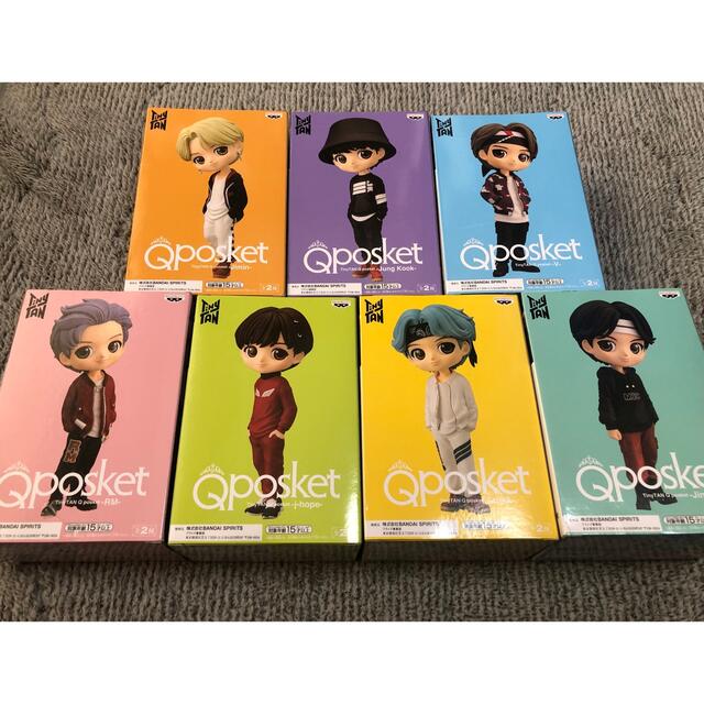 TinyTAN Qposket　BTS　Aカラー コンプリートセット