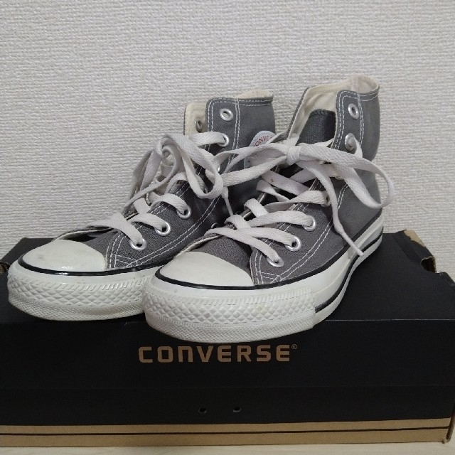 CONVERSE(コンバース)のCONVERSE グレー 22cm ※箱配送は要相談 レディースの靴/シューズ(スニーカー)の商品写真