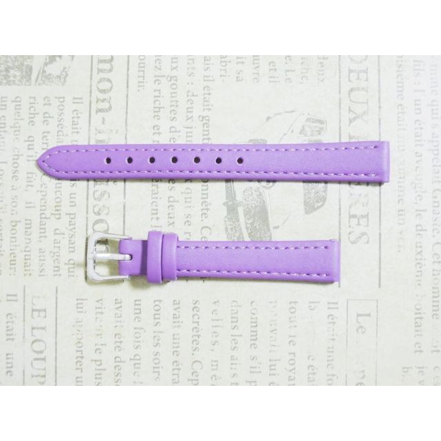 ★新型 幅１２mm腕時計 紫 送料無料 NEW