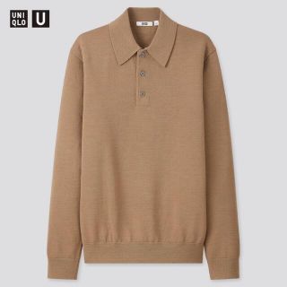 ユニクロ(UNIQLO)のUNIQLO U メリノブレンドポロセーター(ニット/セーター)